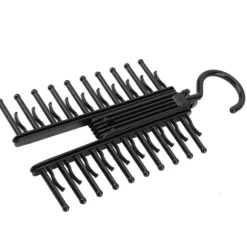 justerbar kors X slipshållare bälteshalsdukar krok hängare hållare arrangör