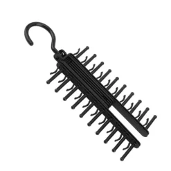 justerbar kors X slipshållare bälteshalsdukar krok hängare hållare arrangör