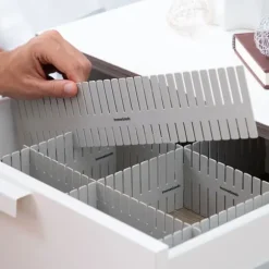 Justerbar lådorganisatör med 16 delar och flexibel design