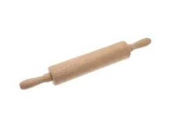 Kakrulle 25/43 cm med metallskaft Bokträ,10 st/krt