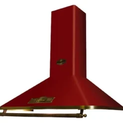 Kaminhuv - Kaiser - Empire-modell - 90 cm - Färg Bordeaux - Oberoende belysning