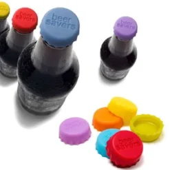 Kapsyler för ölflaskor - SHOP-STORY - Set med 6 - Slumpmässiga färger - 1 års garanti - Leverans inom 48 timmar