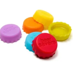 Kapsyler för ölflaskor - SHOP-STORY - Set med 6 - Slumpmässiga färger - 1 års garanti - Leverans inom 48 timmar