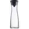Karaff WMF Basic 1 ltr Ø140xH380mm Glas och rostfritt stål, 1 st