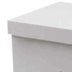 Kartong förvaringslåda Stor kapacitet förvaringsbox arrangörslåda Wellpapper flyttlåda för sovsal leksak nr 3 låda