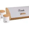 Kassel bread bag with a set of containers KASSEL 93515