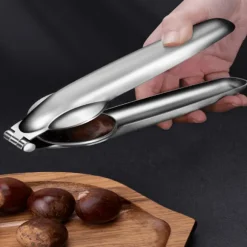 Kastanjeknäckare i rostfritt stål