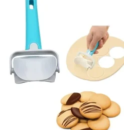 Kavel för att skära ut 7 cm cirklar av dumplings