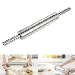 Kavel i rostfritt stål Non Stick Kavel för att baka deg Pizza Paj Bakning Verktyg Kökstillbehör