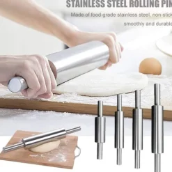 Kavel i rostfritt stål Non Stick Kavel för att baka deg Pizza Paj Bakning Verktyg Kökstillbehör