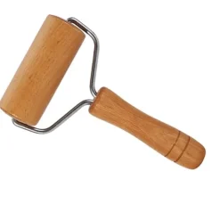Kavelpinne Bak- och Pizzabagarvals i trä Bakredskap Köksredskap