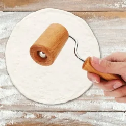 Kavelpinne Bak- och Pizzabagarvals i trä Bakredskap Köksredskap