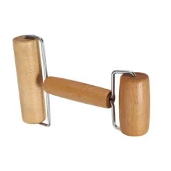 Kavelpinne Bak- och Pizzabagarvals i trä Bakredskap Köksredskap