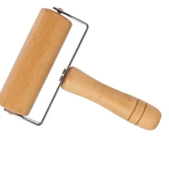 Kavelpinne Bak- och Pizzabagarvals i trä Bakredskap Köksredskap