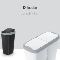 Keden Återvinningstunna Compacta Q 48x28x51 Cm