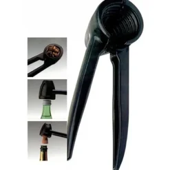 Kegleformad nötknäckare, champagneöppnare...