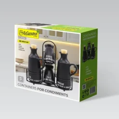 Keramisk kryddset 5 delar MAESTRO Eco Style MR-20029-04S