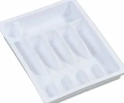 Kesper Bestickinsats för utdragslåda Kesper 29 - 50 cm grå