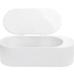 40KHz HF Ultraljudsrengöringsmaskin 30W för glasögon, smycken, hushållsrengöringsapparat 400ml EU-kontakt 220V