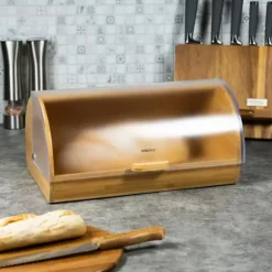 Kinghoff Brödbox KH-3216 i Bambus och Akryl