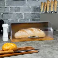 Kinghoff Brödfat KH-3210 i bambu och akryl