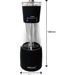 KINGHOFF Duet KH-1814 2-i-1 salt- och pepparkvarn