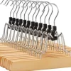 Kjolhängare 12-pack Byxgalge natur 25 cm