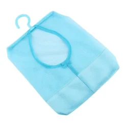 Kök Badrum Hängande Förvaring Klädnypa Mesh Bag Organizer Hängare Krok