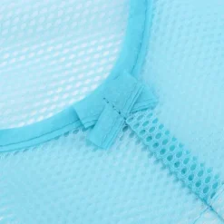 Kök Badrum Hängande Förvaring Klädnypa Mesh Bag Organizer Hängare Krok