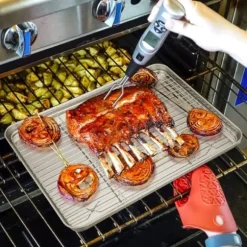 Kök Grillställ Kylställ Nätgaller i rostfritt stål Trådställ för matlagning Stekning Torkning Grillning