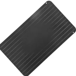 Kök Snabbtina tallrik Aluminium avfrostningsbricka Skärbräda för fryst kött skaldjur