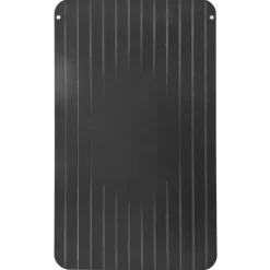 Kök Snabbtina tallrik Aluminium avfrostningsbricka Skärbräda för fryst kött skaldjur