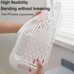 Kök Utdragbar Avloppskorg Plast Diskbänk Filterkorg Frukt Grönsakskorg