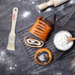 Köks- och bakpensel 19 cm i naturliga borstar Zenker