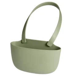 Köksavloppsställ Hängande korg med avloppshål Stor kapacitet Mjuk flexibel diskbänk Avloppskorg Hängpåse Grön