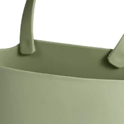 Köksavloppsställ Hängande korg med avloppshål Stor kapacitet Mjuk flexibel diskbänk Avloppskorg Hängpåse Grön