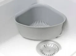 Köksavrinning för hörndiskho för grönsaker och frukt 23x16,5 cm