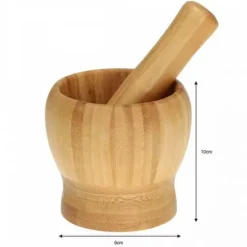 KÖKSBAMBUMORTEL 9cm KINGHOFF KH-1616