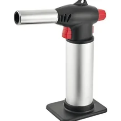 Köksbrännare i Rostfritt Stål - Tescoma CARAMELLATORE – Justerbar Flamma, Säkerhet, Ideal för Karamellisering och Gratinerande