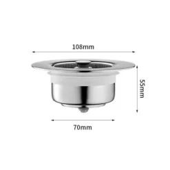 Köksdiskbänk Silkorgsplugg (2-pack)