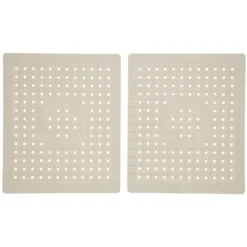 Köksdiskmatta 2 st livsmedelsklassat gummimaterial halkfri lätt att rengöra diskbänksskyddsmatta för kök