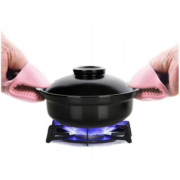 Kökshandske av silikon tassgripare värmetålig skyddande kökshandske