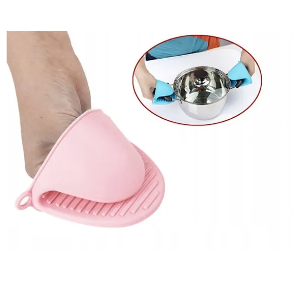 Kökshandske av silikon tassgripare värmetålig skyddande kökshandske