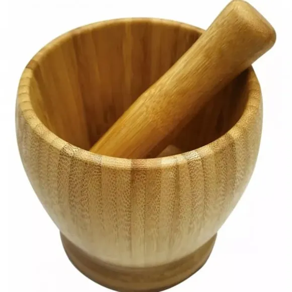 KÖKSMORTEL BAMBU 11cm KINGHOFF KH-1617