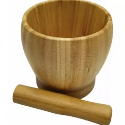 KÖKSMORTEL BAMBU 11cm KINGHOFF KH-1617
