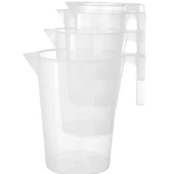 Köksmåttkanna med måttbägare av polypropen, stapelbar 0,5 l - Hendi 567814