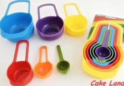 Köksmåttkoppar, set om 6