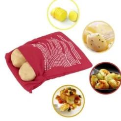 Köksredskap - DULCE CASA - 2st - Röd - Tvättbar - Mikrovågsugn