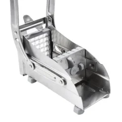 Köksredskap - Gogo - Pommes frites skärare - Rostfritt stål - 2 utbytbara grillar - Praktisk och hållbar