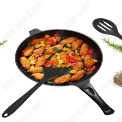 Köksredskap - TD® - 11-delarsset - Svart silikon - Non-stick - Komplett set